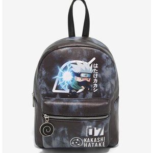Naruto Shippuden Kakashi Hatake Chibi Mini Backpack NWT